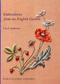 Embroideries from an English Garden book