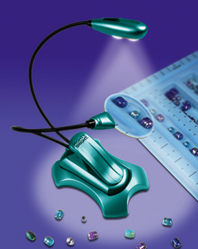 Mighty Bright Vusion - Teal Light & Magnifier