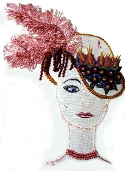 A Hat For Mary Brazilian Embroidery pattern