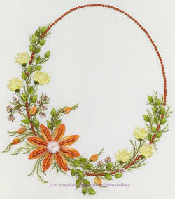 ED 1037  African Daisy Wreath 