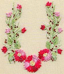 Gerone Daisies - Brazilian dimensional embroidery pattern