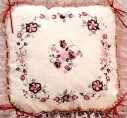 Brazilian Embroidery Pattern "Flower Garden"