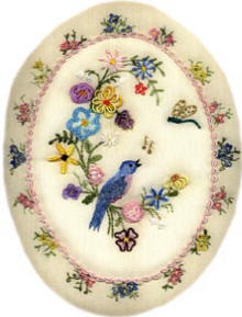 Song of Spring Brazilian Embroidery design