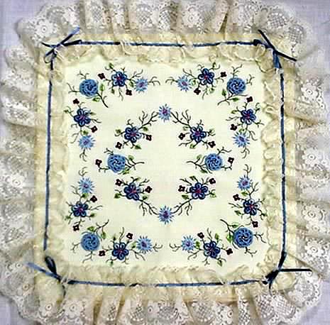 Brazilian Embroidery Pattern - Square Dance -JDR 134