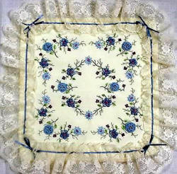 Brazilian Embroidery Pattern - Square Dance -JDR 134
