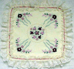 JDR 141 Hanging Garden, Brazilian hand stitched Embroidery Design