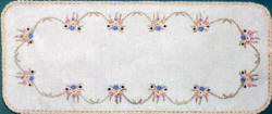 Brazilian Embroidery Design Table Runner