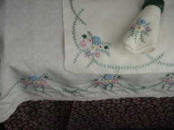 Brazilian Embroidery Table Linens