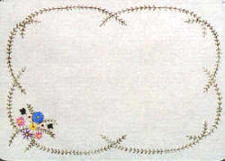 Brazilian Embroidery Placemats JDR 161