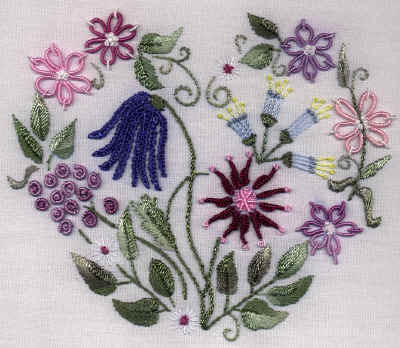 JDR 180 My Heart Is Full Brazilian Embroidery Pattern