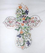 JDR 6219 "He Lives" Brazilian Dimensional Embroidery Pattern 