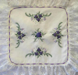 Brazilian Embroidery Pattern JDR 375 Purple Passion