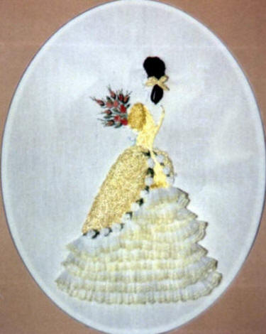 Bella Victorian Lady-Brazilian Embroidery