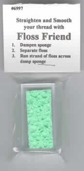 Floss Friend  (Damp Sponge in Plastic Case)