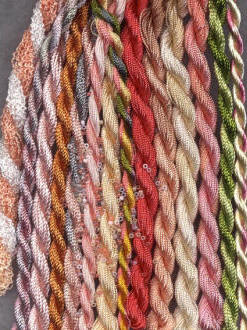 EdMar Threads in Peach and peachy colors