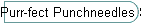 Purr-fect Punchneedles Set of 3