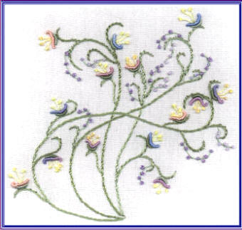 Summer Flowers Embroidery Designs