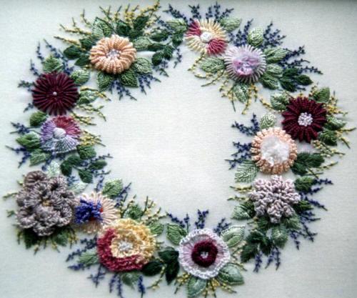 Instructions for Silk Ribbon Embroidery Stitches | eHow.com