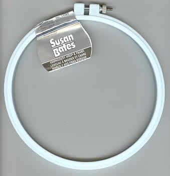 4-1/2 x 9 Oval Plastic Embroidery Hoop